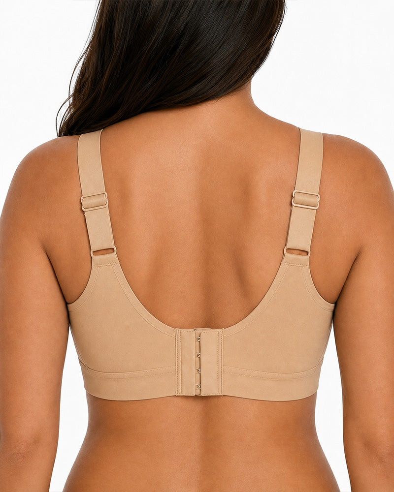 Soutien-gorge grande taille sans coutures, confortable, à bonnet plein et maintien intégré