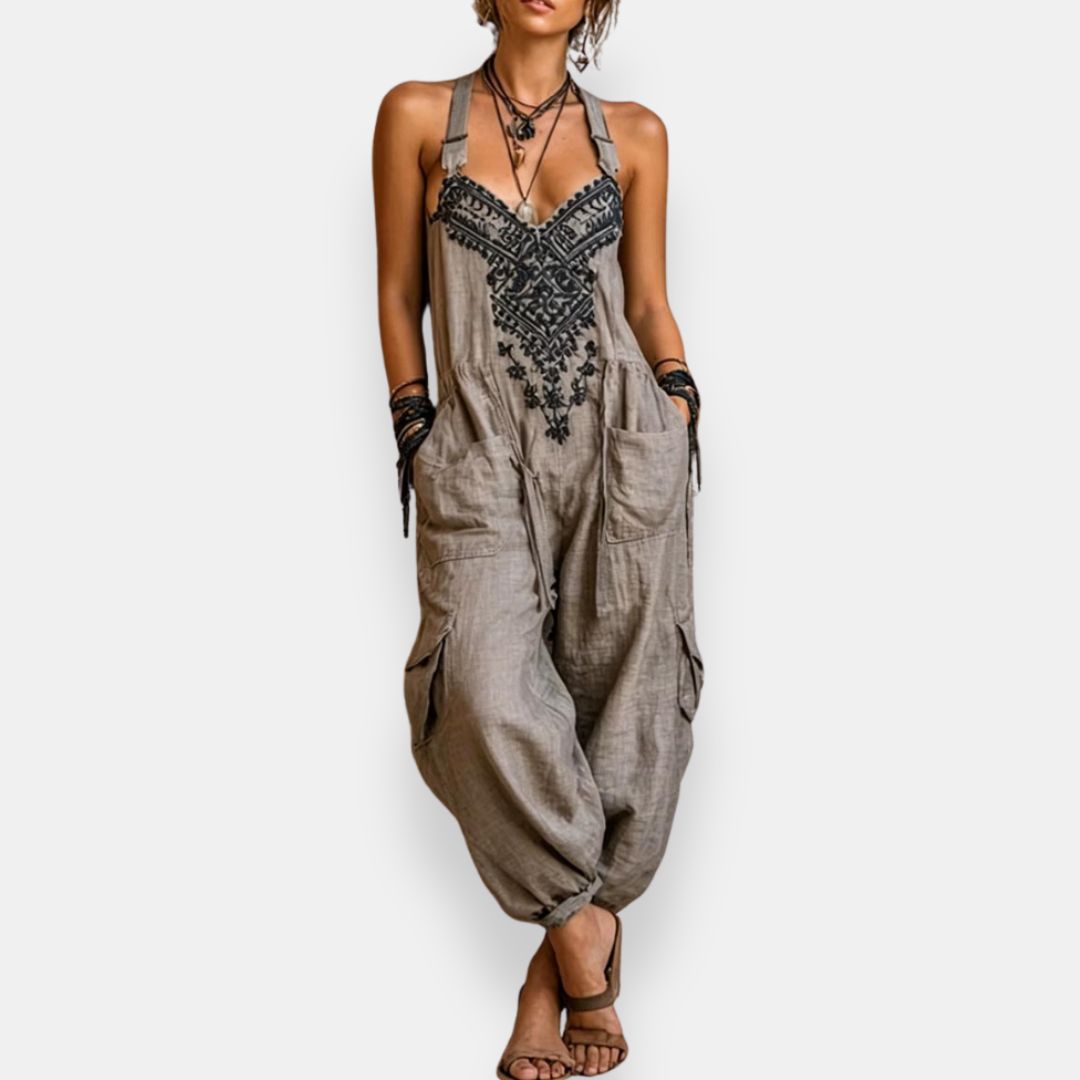 Mono bohemio bordado