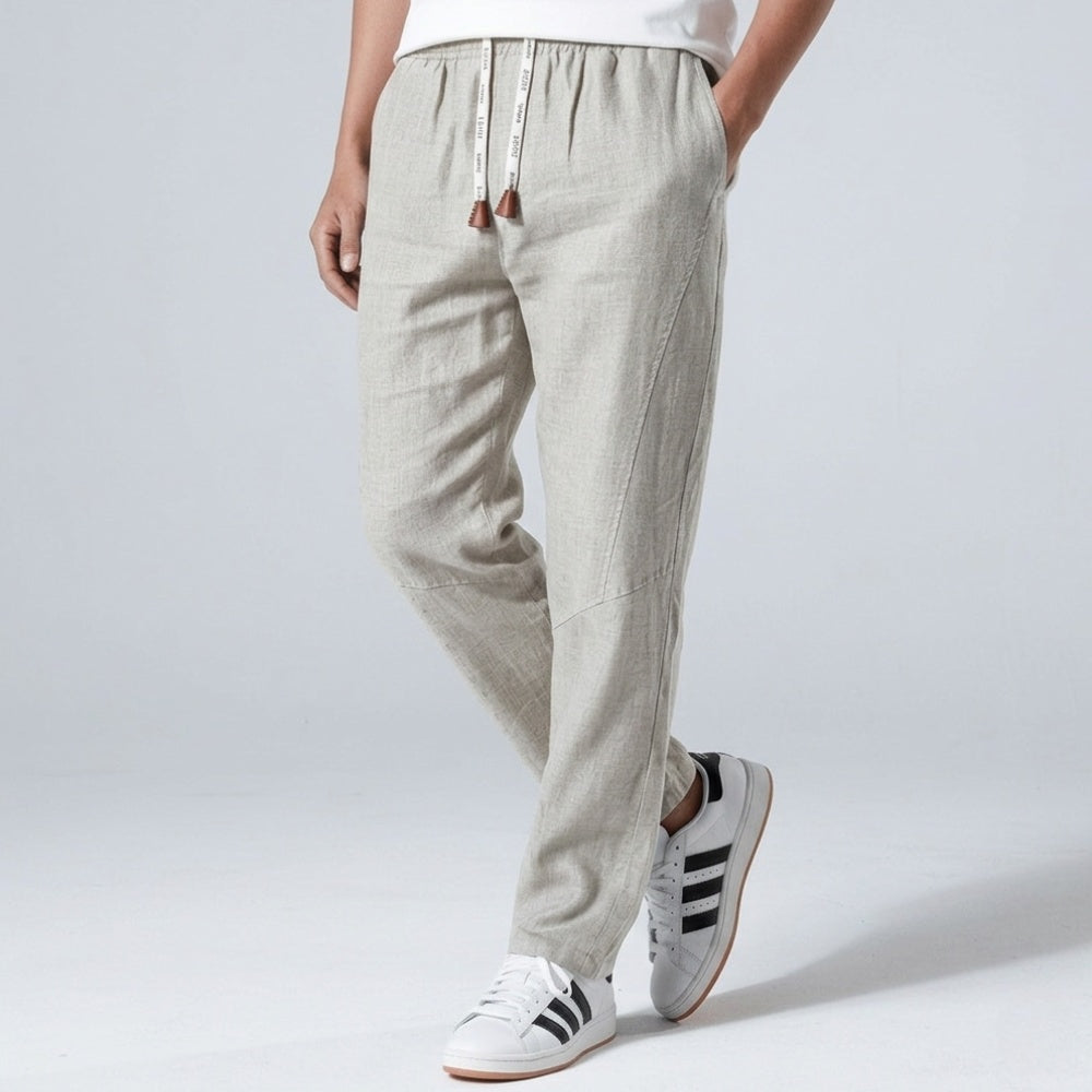 Tsuki - Pantalons còmodos de lli japonès