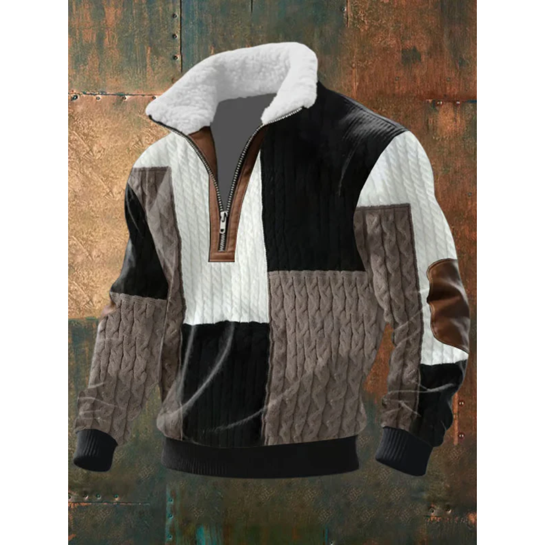 Polaire en jersey zippée