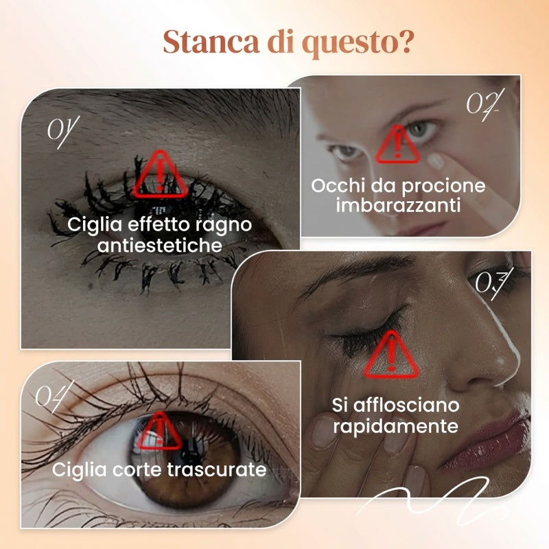 Mascara fibré waterproof – longueur et courbure instantanées