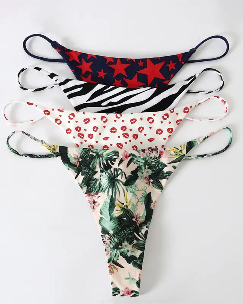 String en coton à double lanière