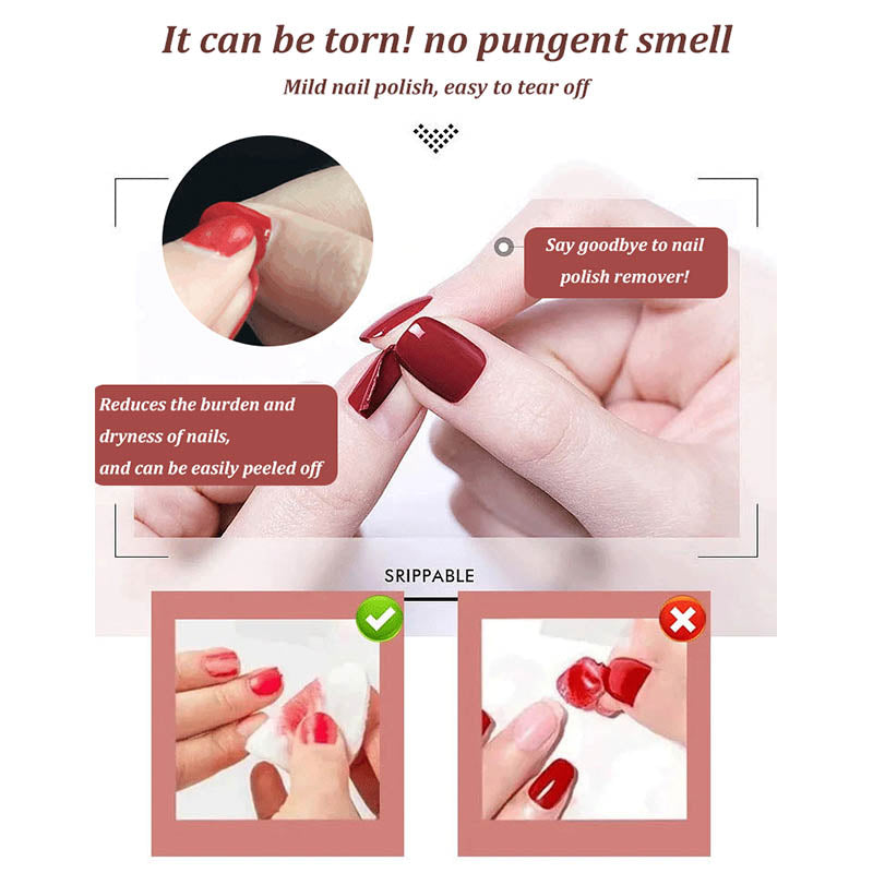 Oferta especial - 💅 Esmalte peel-off sin secado
