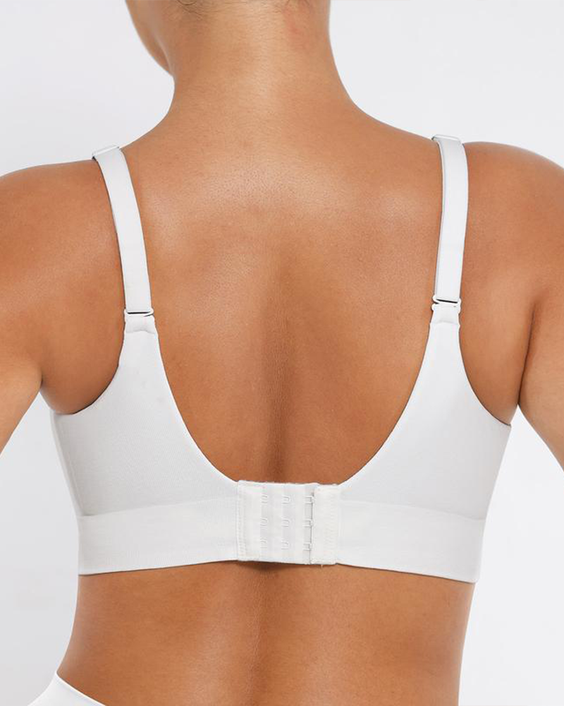 Reggiseno push-up coprente senza arosse e senza cuciture
