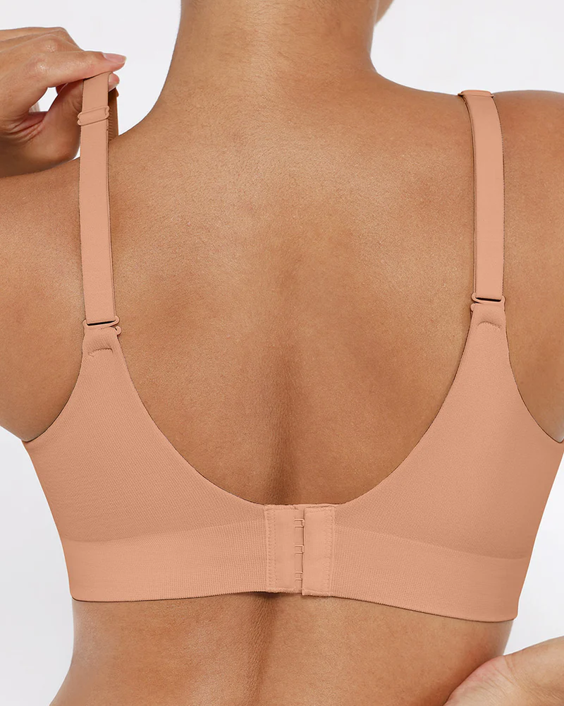 Reggiseno push-up coprente senza arosse e senza cuciture