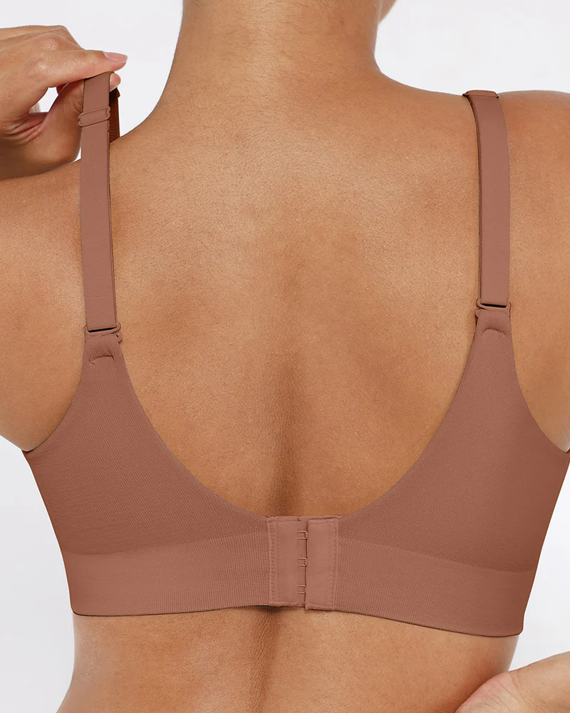 Reggiseno push-up coprente senza arosse e senza cuciture