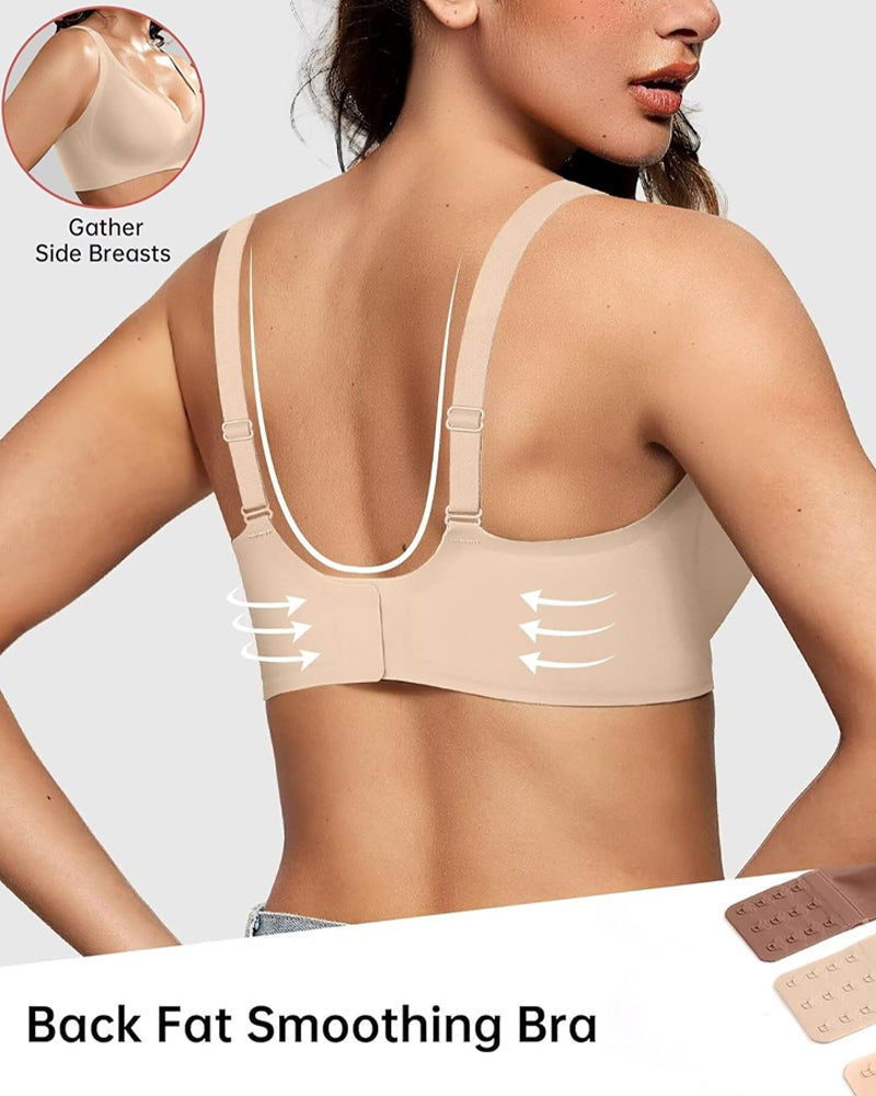 Sutjador push-up escot en V sense aros i sense costures