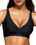 Sutjador push-up escot en V sense aros i sense costures