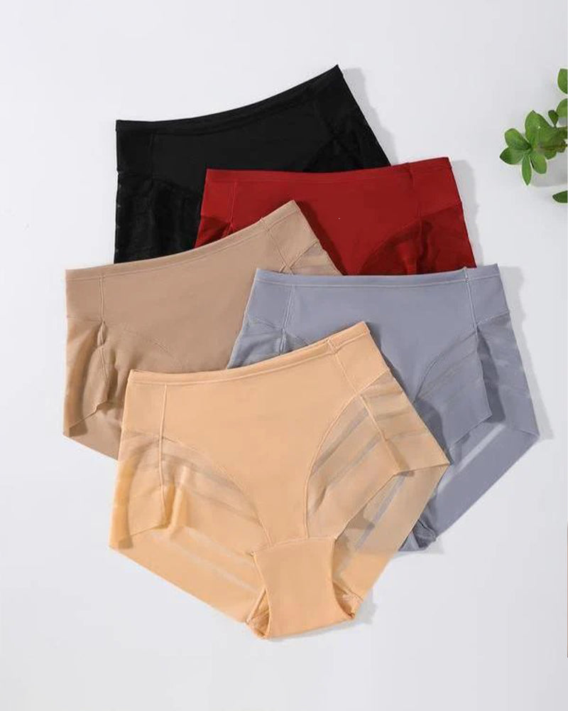 Culot reductor sense costures amb efecte push-up i panells de tul