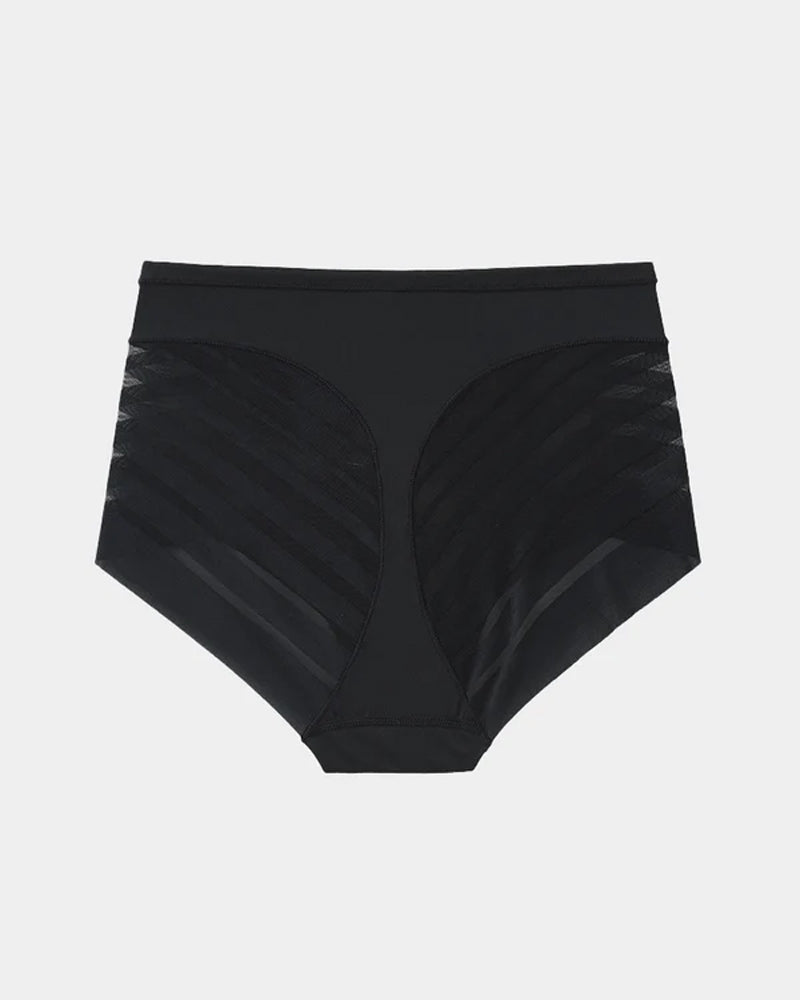 Culot reductor sense costures amb efecte push-up i panells de tul