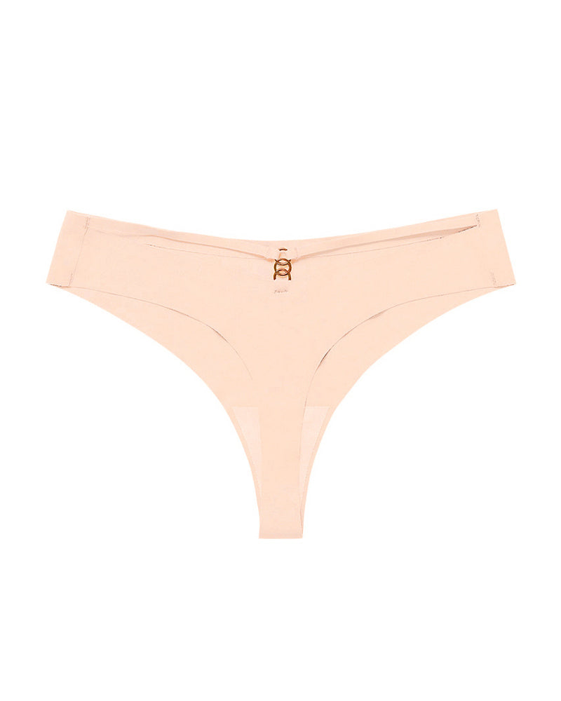 Perizoma sexy traforato senza cuciture, invisibile e traspirante
