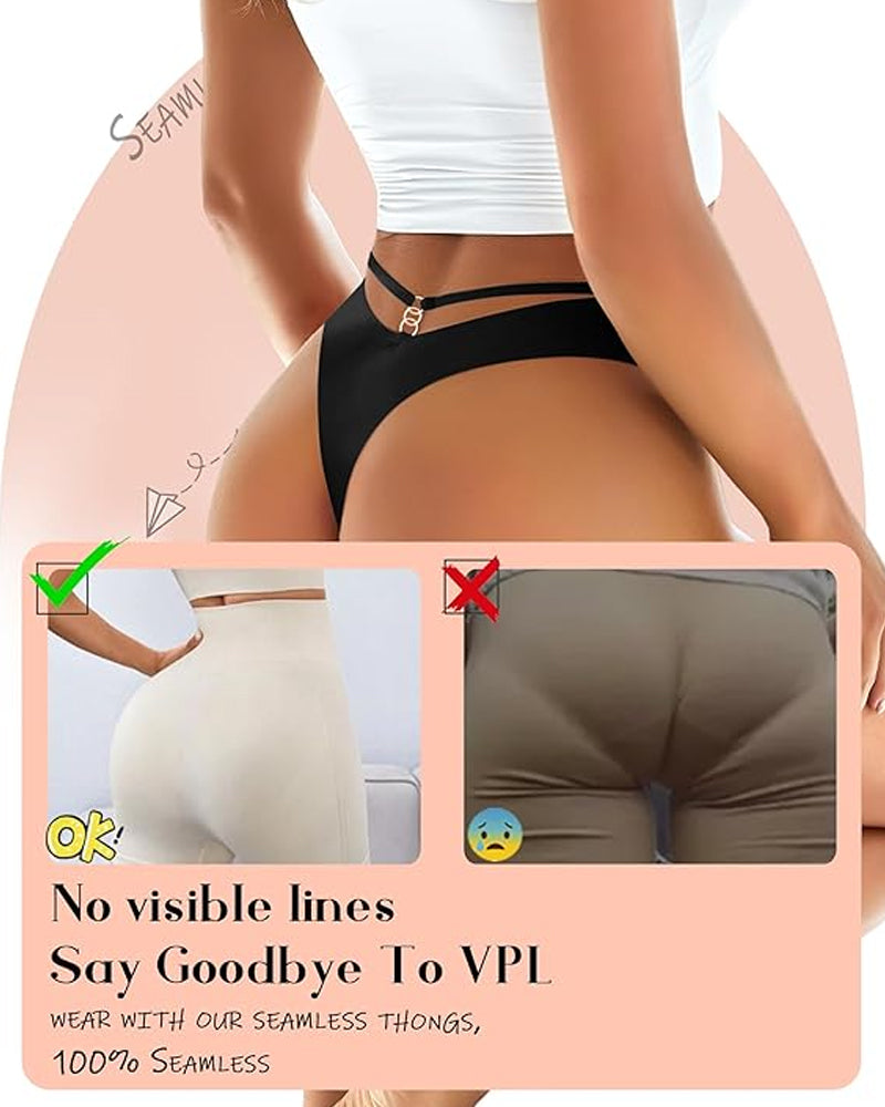 Perizoma sexy traforato senza cuciture, invisibile e traspirante
