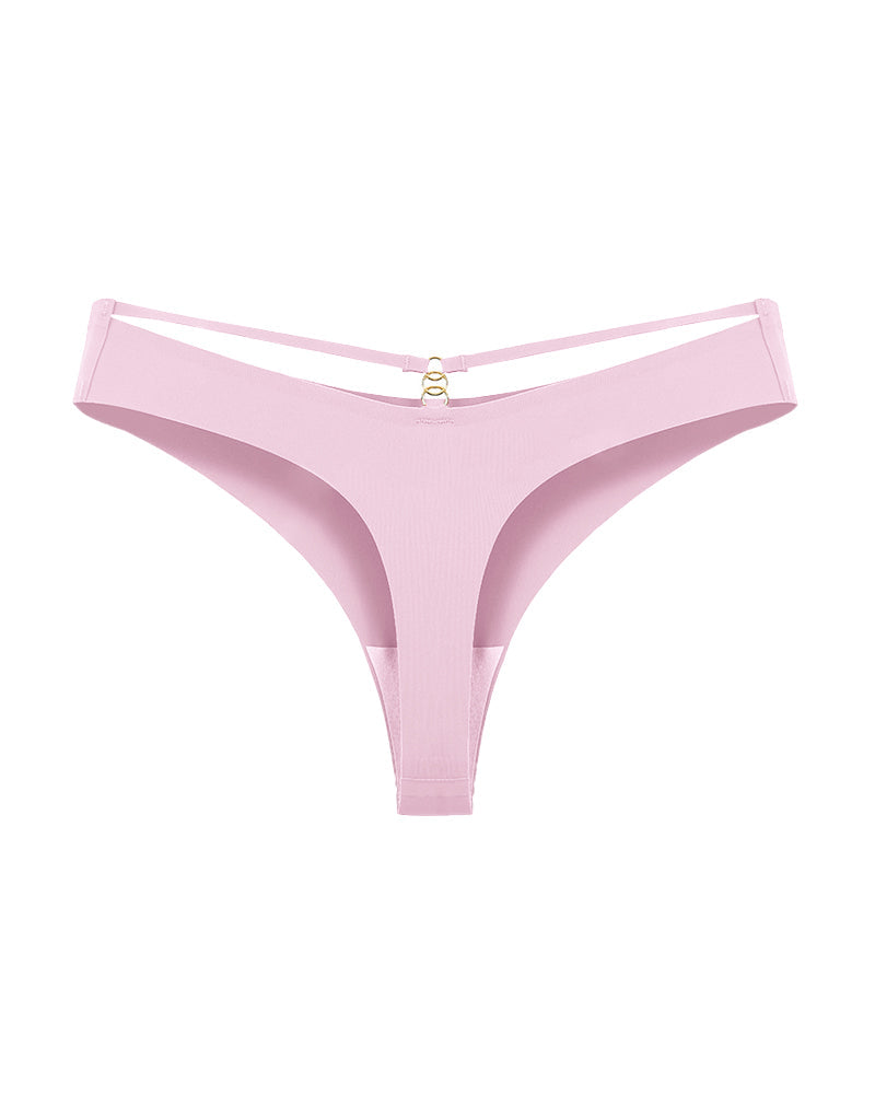 Perizoma sexy traforato senza cuciture, invisibile e traspirante