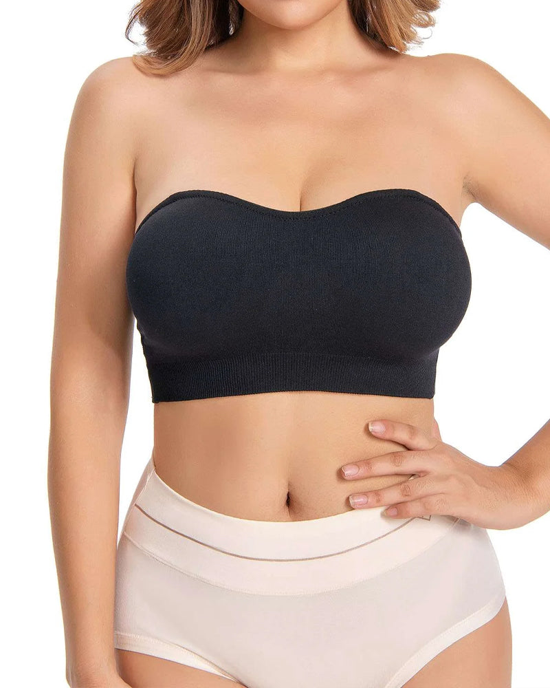 Sutjador push-up antilliscant de silicona amb tirants amovibles