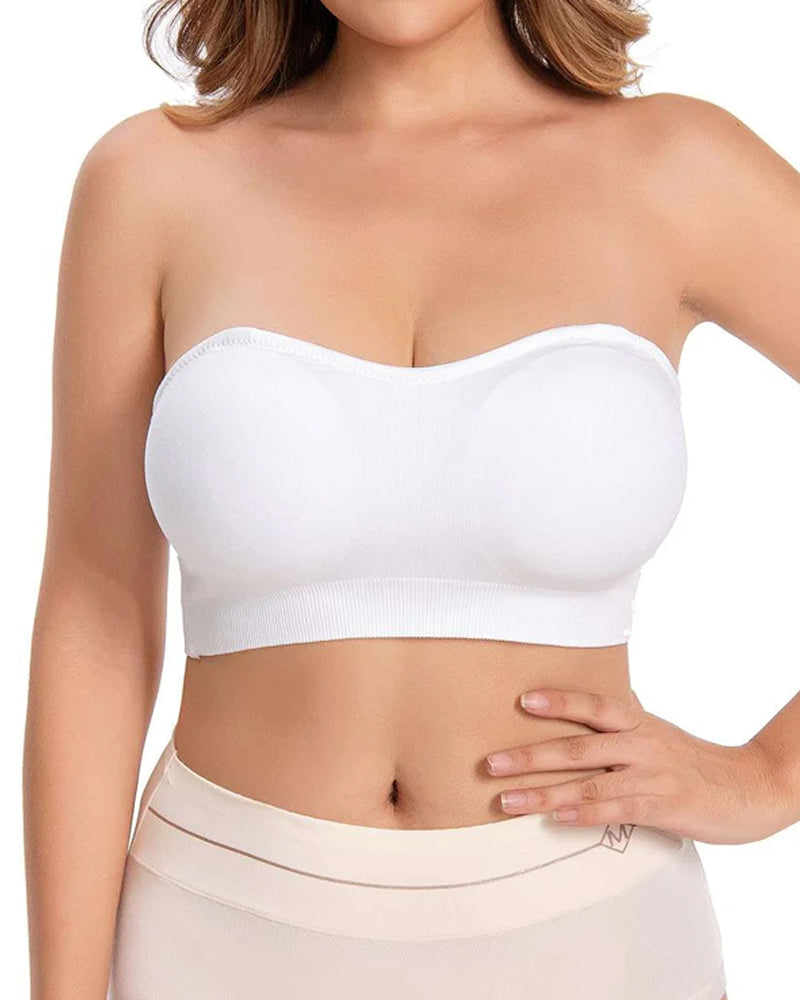 Sutjador push-up antilliscant de silicona amb tirants amovibles