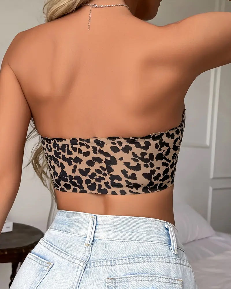 Sostenidor push-up sense tirants ni costures amb tancament frontal