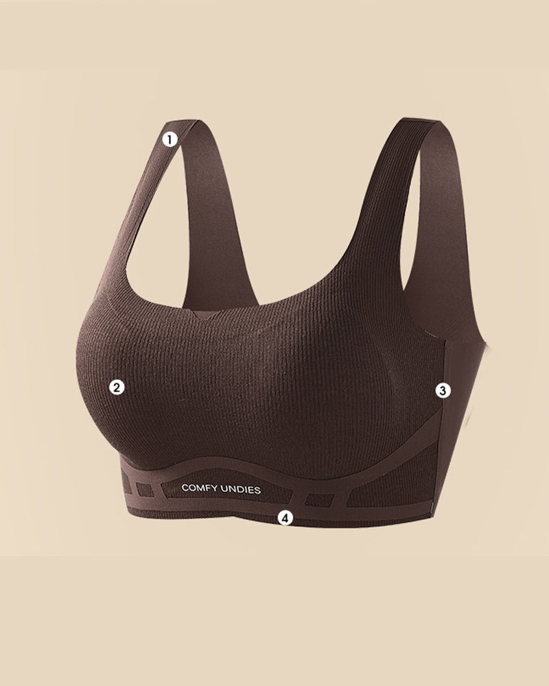Soutiador push-up liso sense aros i sense costures