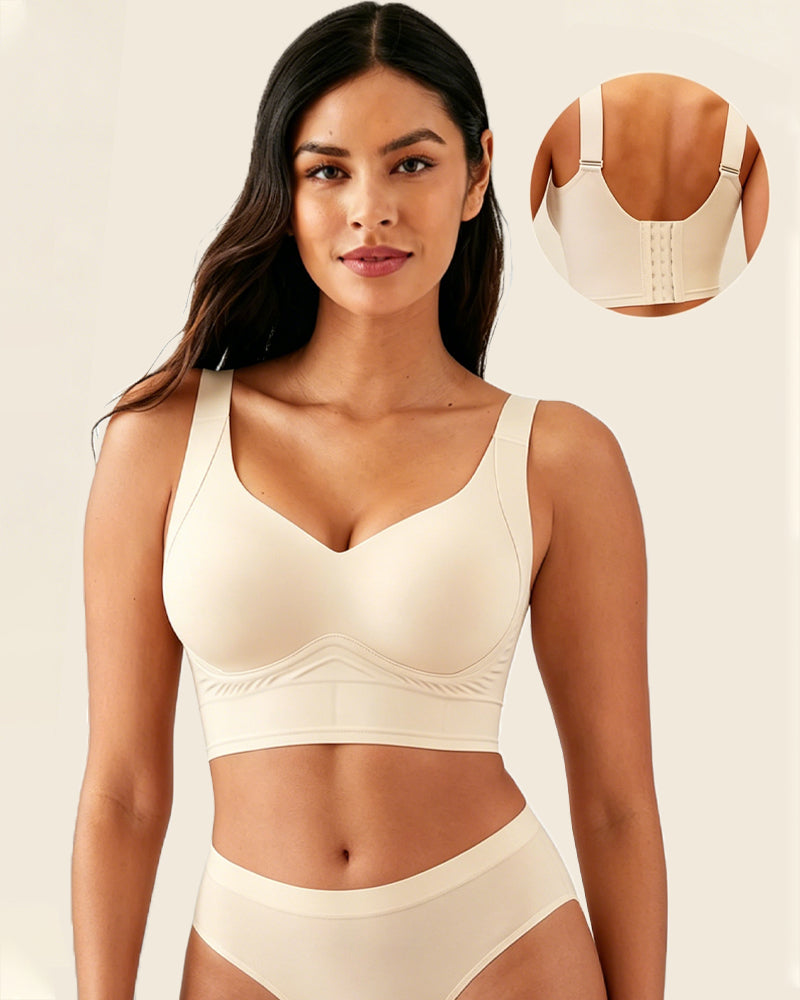 Sutjador push-up de gel sense costures de talla gran