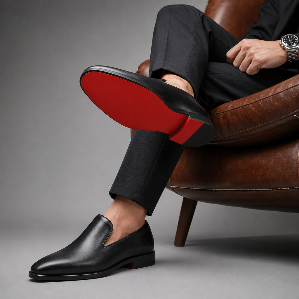 Mocassins de cuir italià