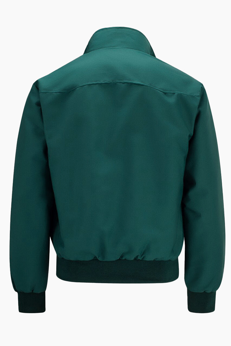 Veste Harrington classique pour homme à doublure tartan