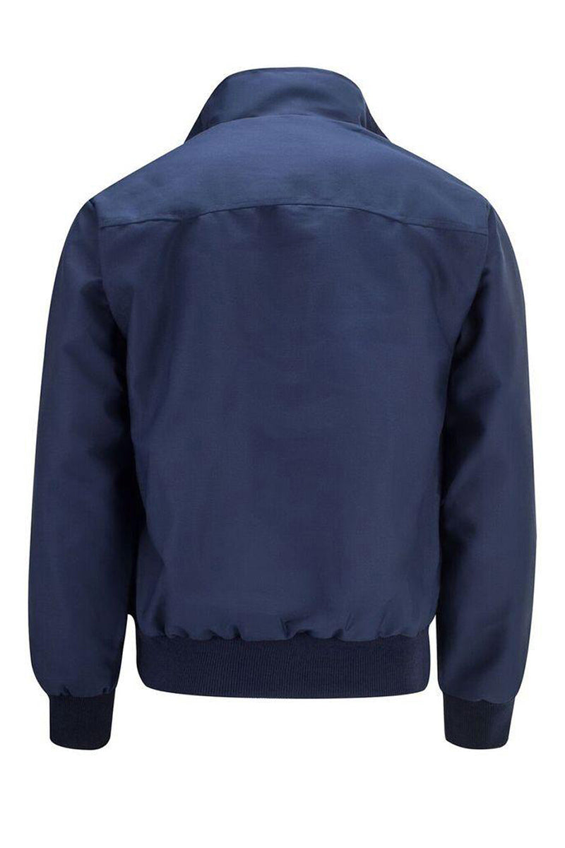 Veste Harrington classique pour homme à doublure tartan