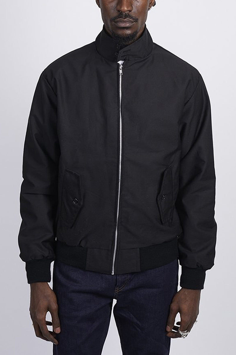 Veste Harrington classique pour homme à doublure tartan