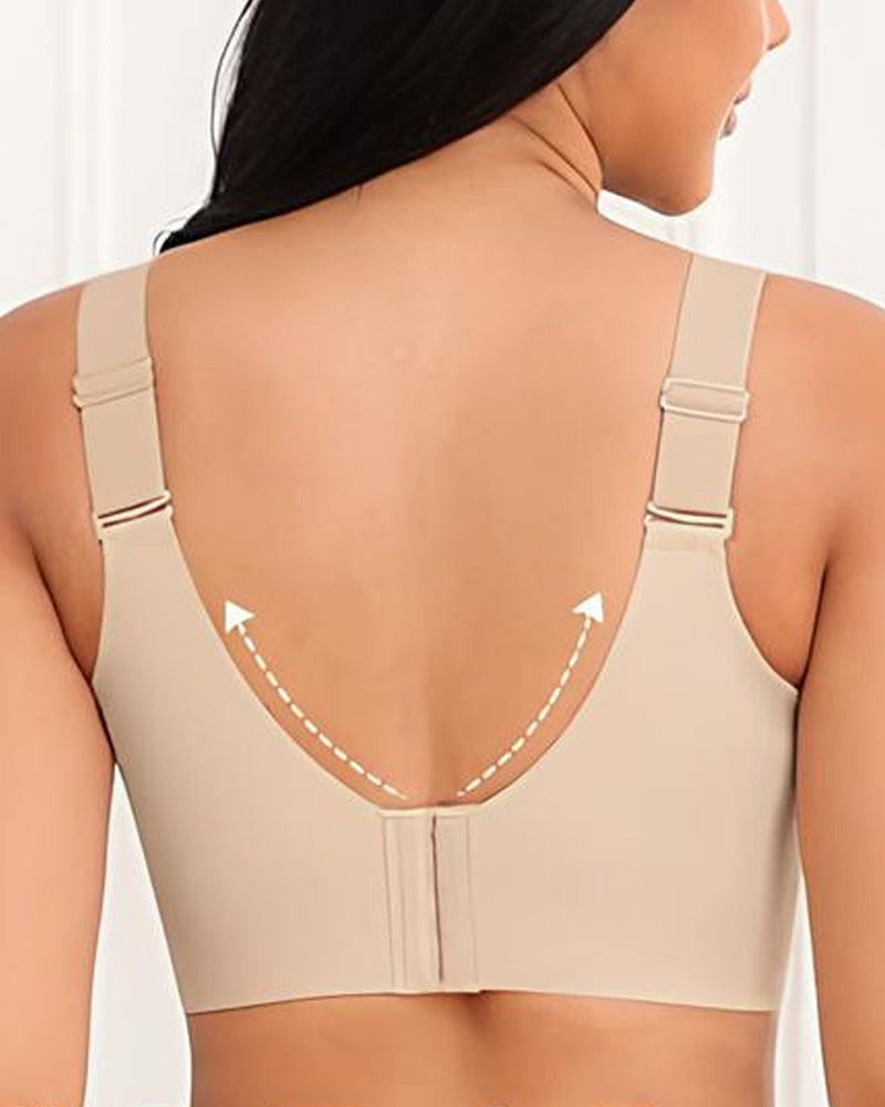 Reggiseno coprente senza ferretto con effetto push-up