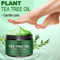 Crema idratante lenitiva per i piedi all'aloe vera e al tea tree