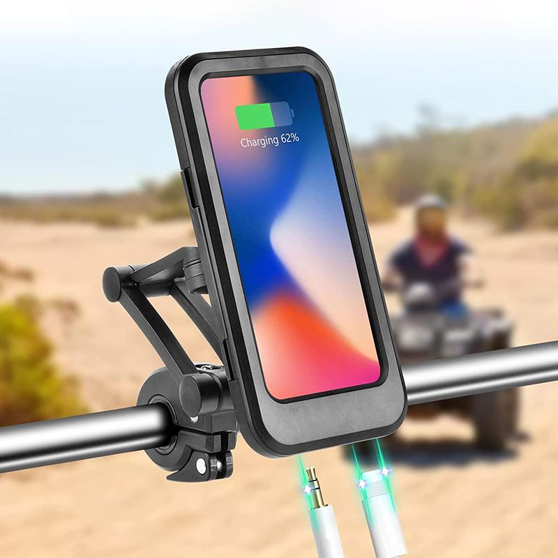 Supporto impermeabile per telefono per bici e moto