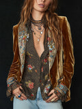Blazer patchwork floral vintage