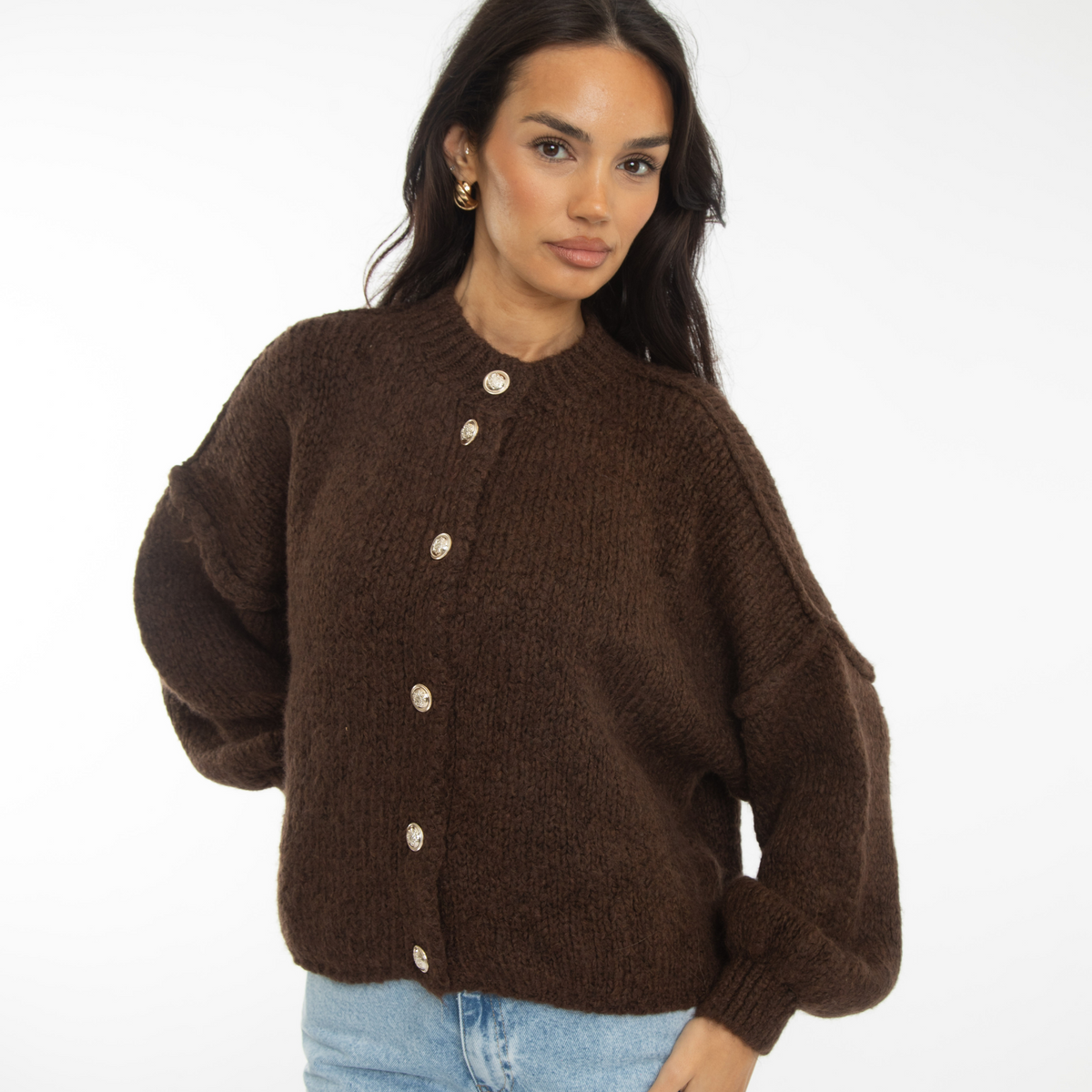 Càrdigan oversize llarg