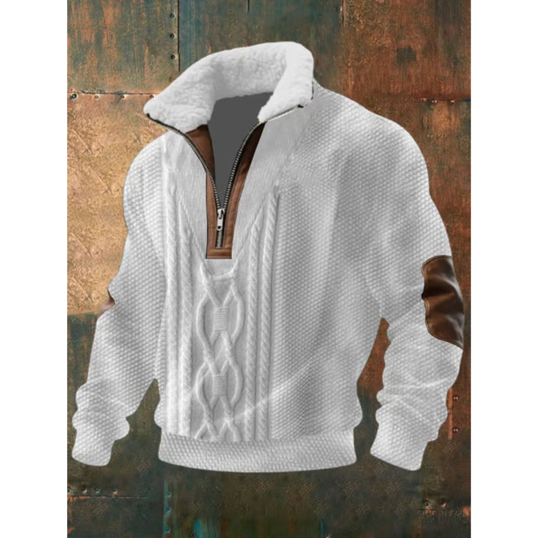 Polaire en jersey zippée