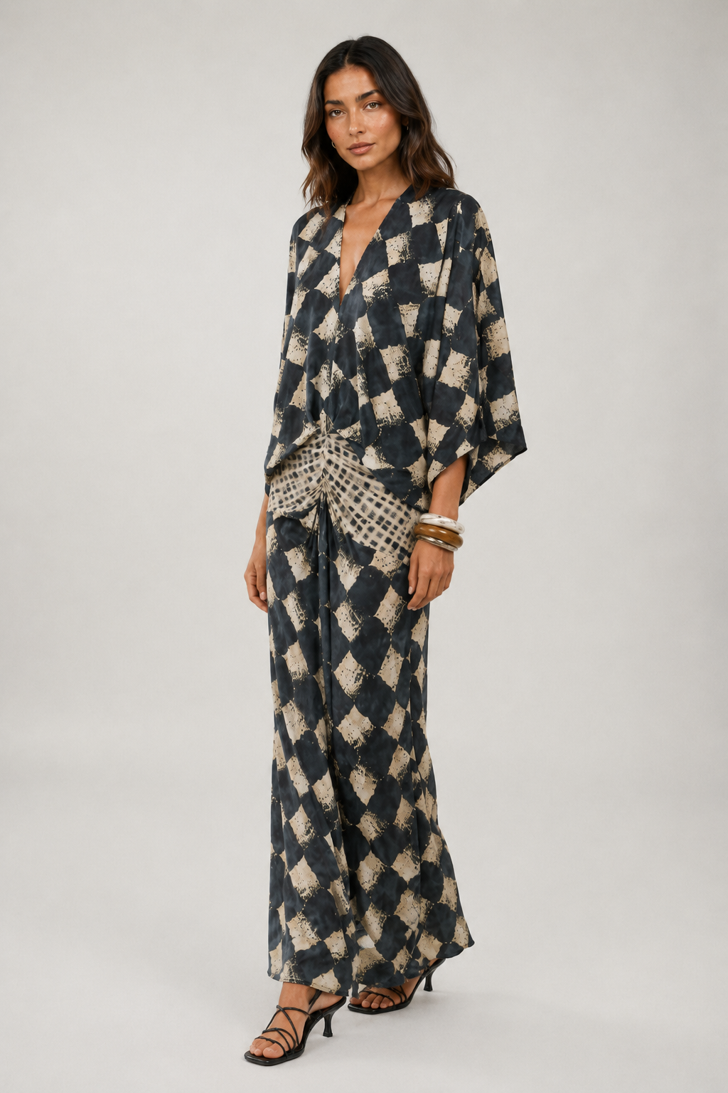Robe mosaïque méditerranéenne