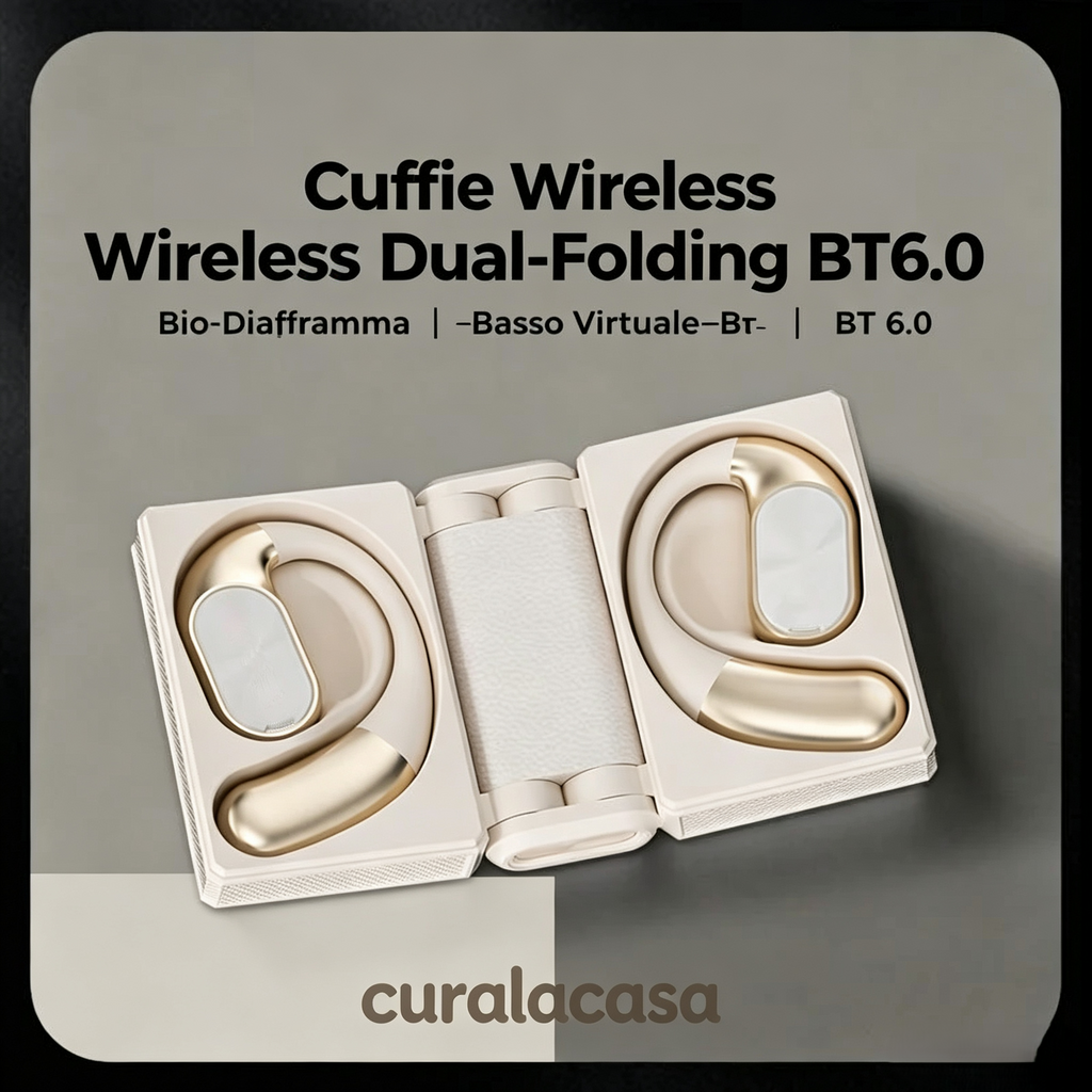 Auriculares inalámbricos Bluetooth 6.0 con cancelación de ruido y 145 horas de autonomía