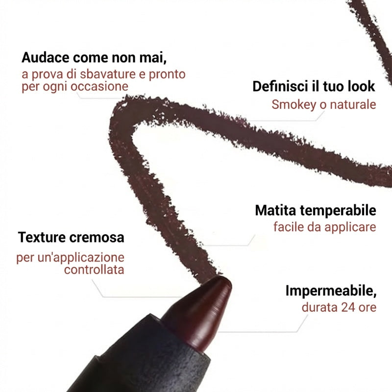 Eyeliner en gel waterproof especial per a la platja