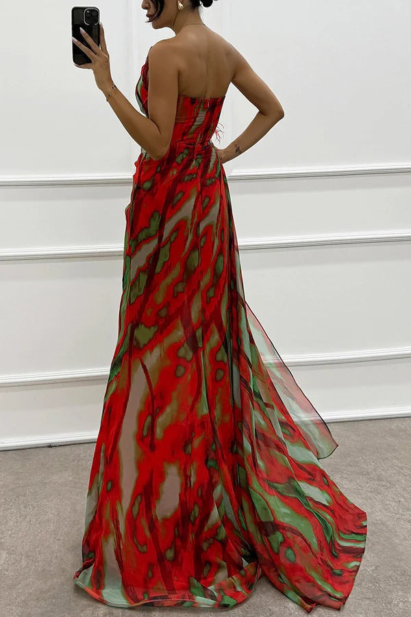 Robe drapée