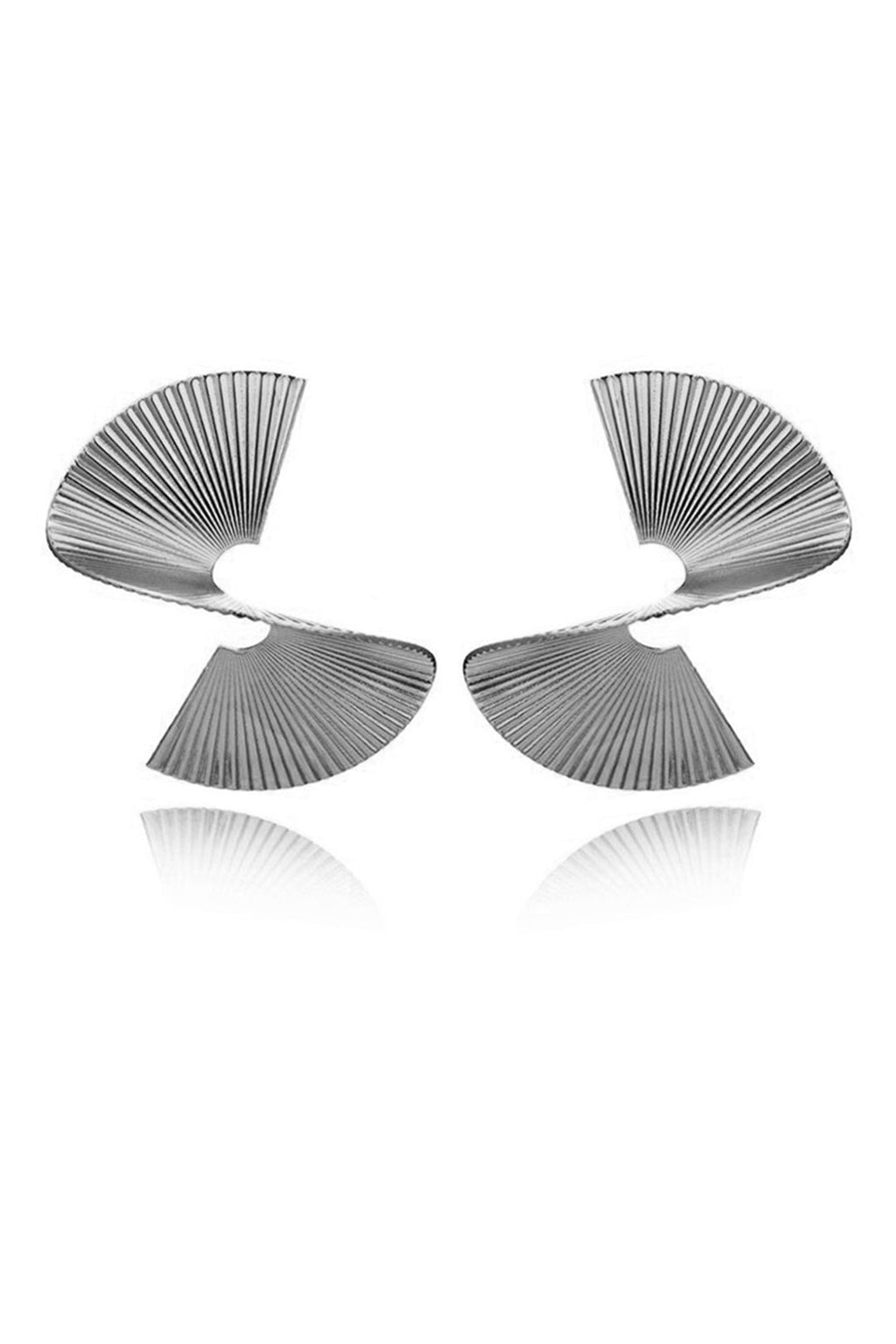 Arracades de metall plisat