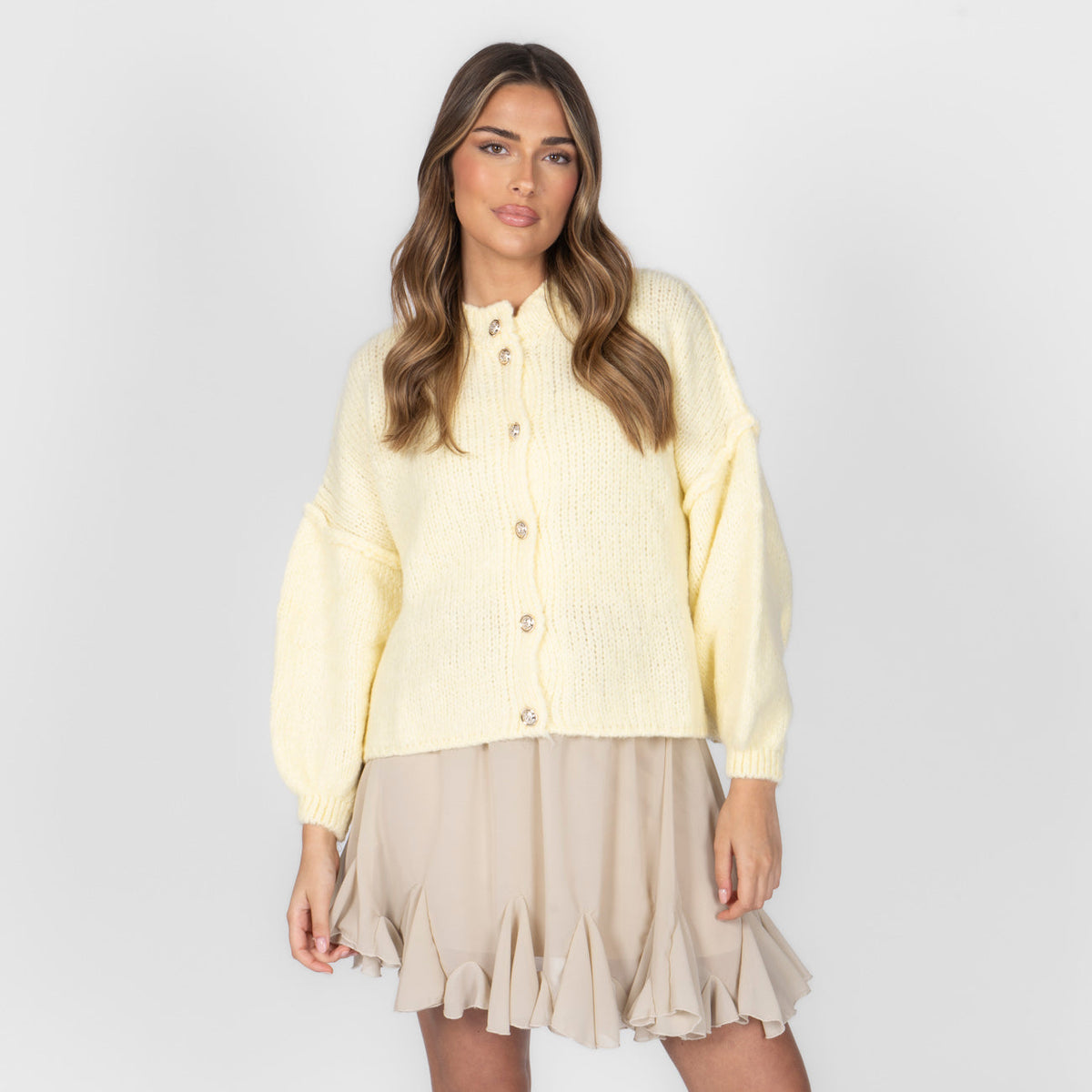 Càrdigan oversize llarg