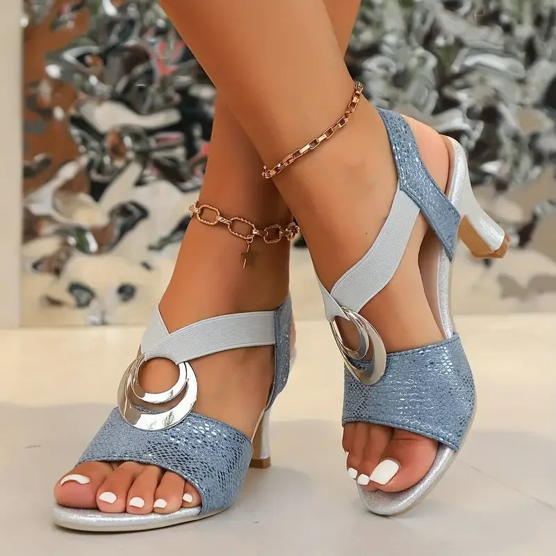 Sandales orthopédiques à talons hauts