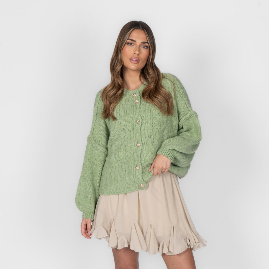 Càrdigan oversize llarg