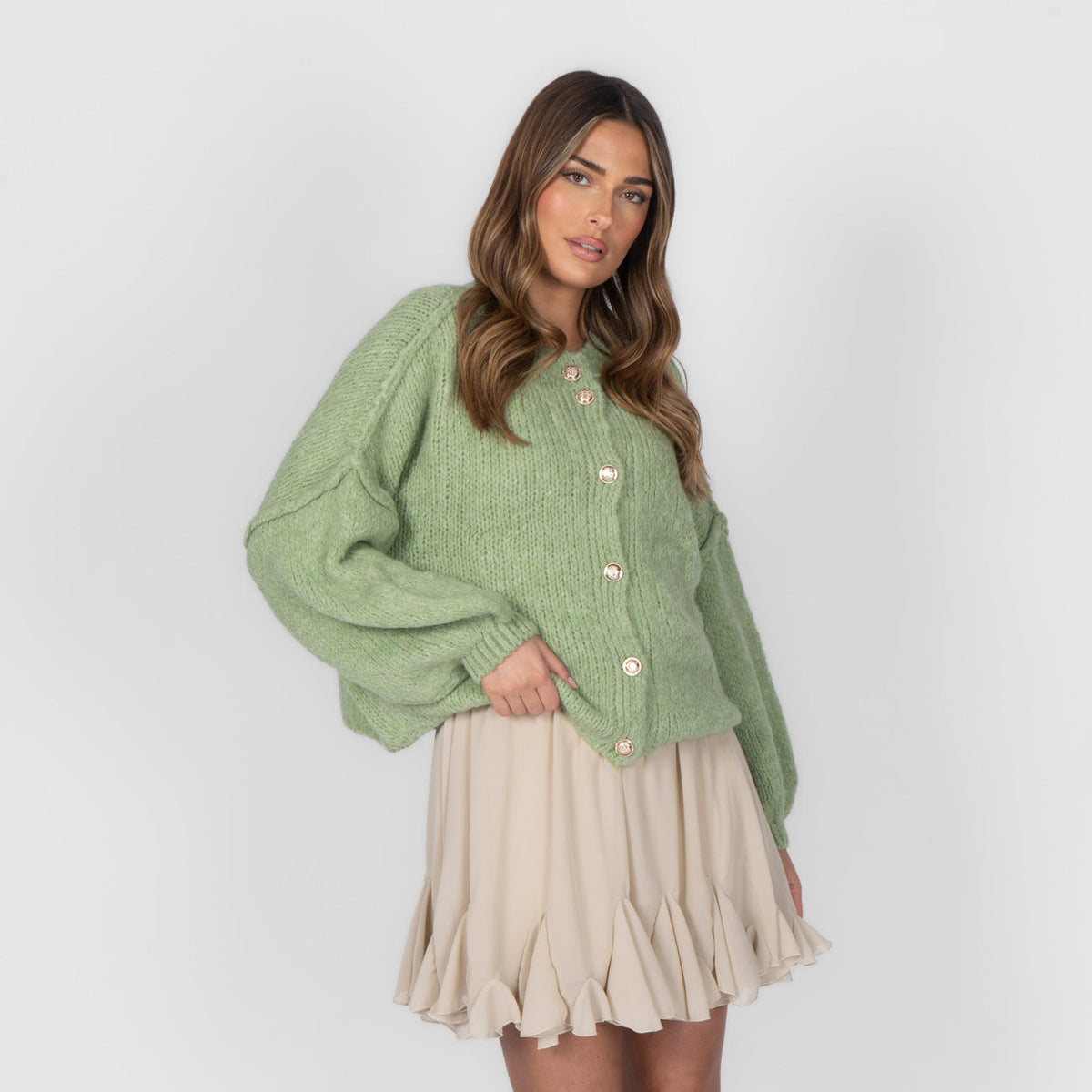 Càrdigan oversize llarg