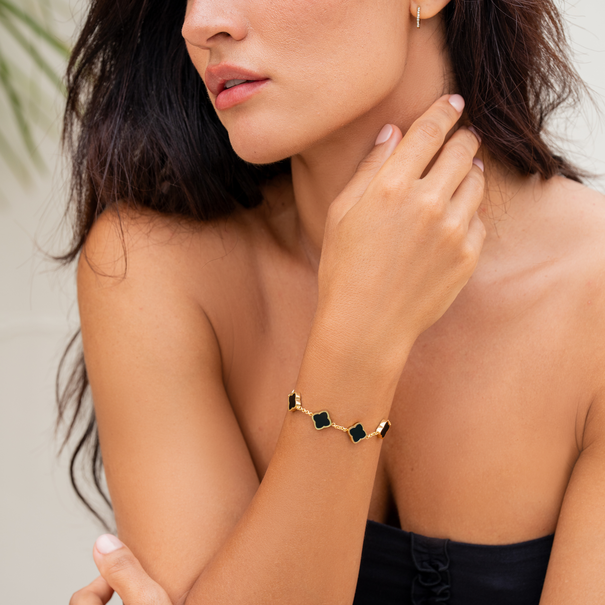 Bracelet trèfle