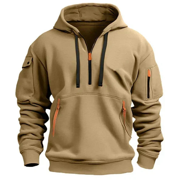 Sweat à capuche coupe décontractée
