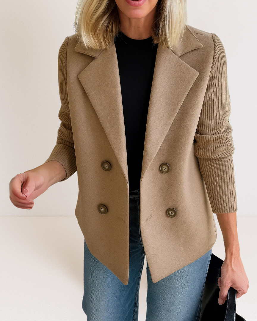 Veste courte en laine