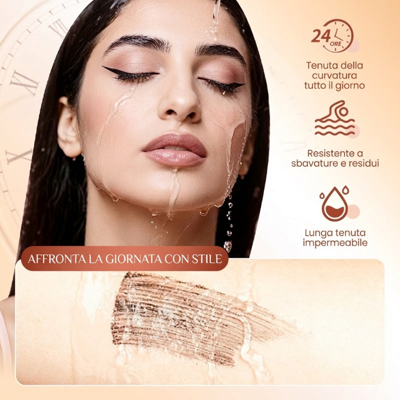 Mascara fibré waterproof – longueur et courbure instantanées