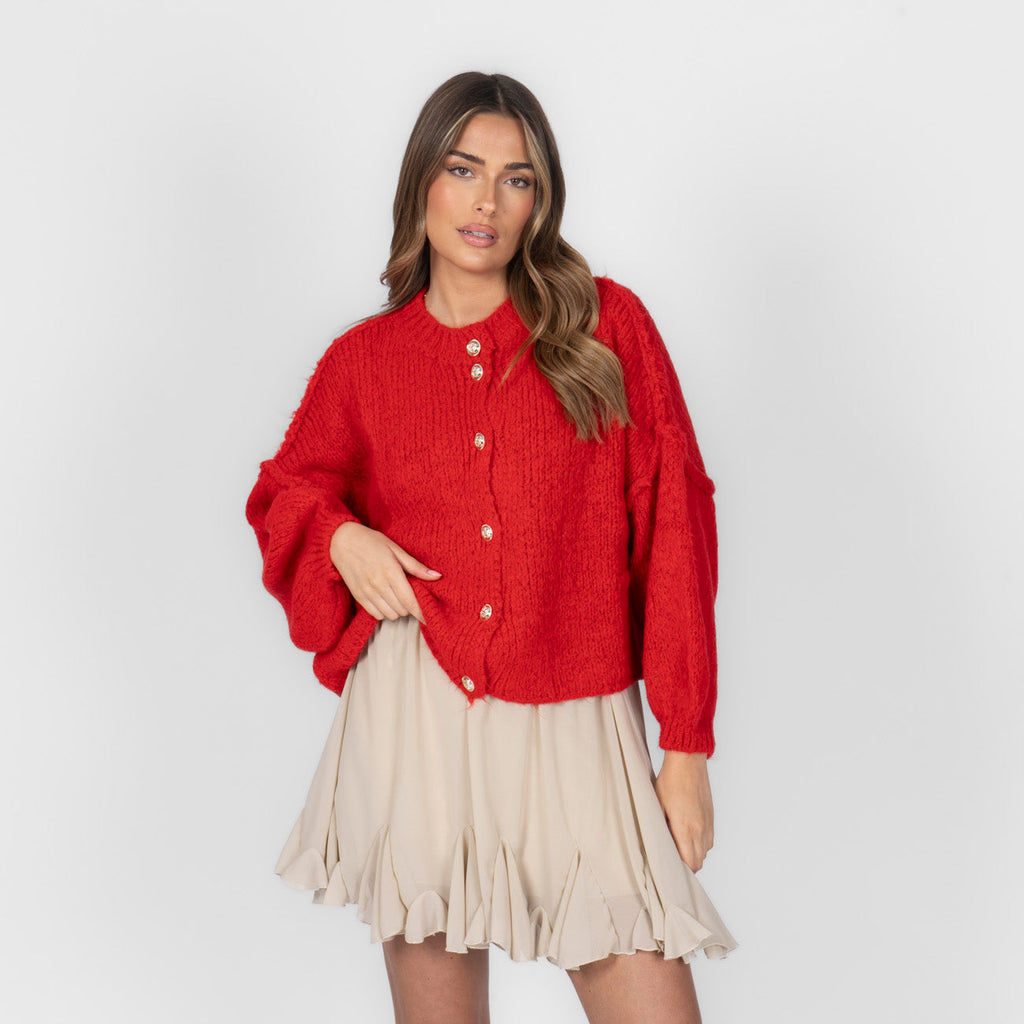 Càrdigan oversize llarg