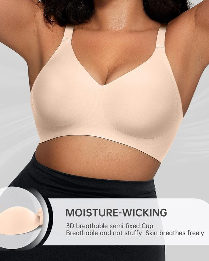 Reggiseno senza cuciture ultra morbido con coppe a copertura completa