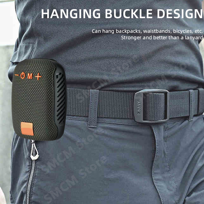 Haut-parleur Bluetooth étanche pour vélo – IPX5, stéréo TWS et support de carte TF