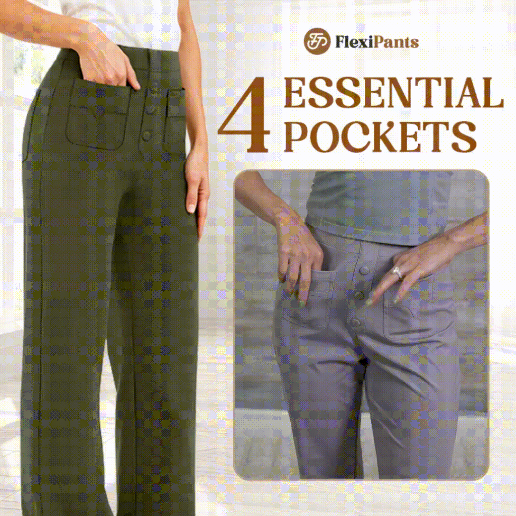 Pantalons elàstics de talp alta per a dona