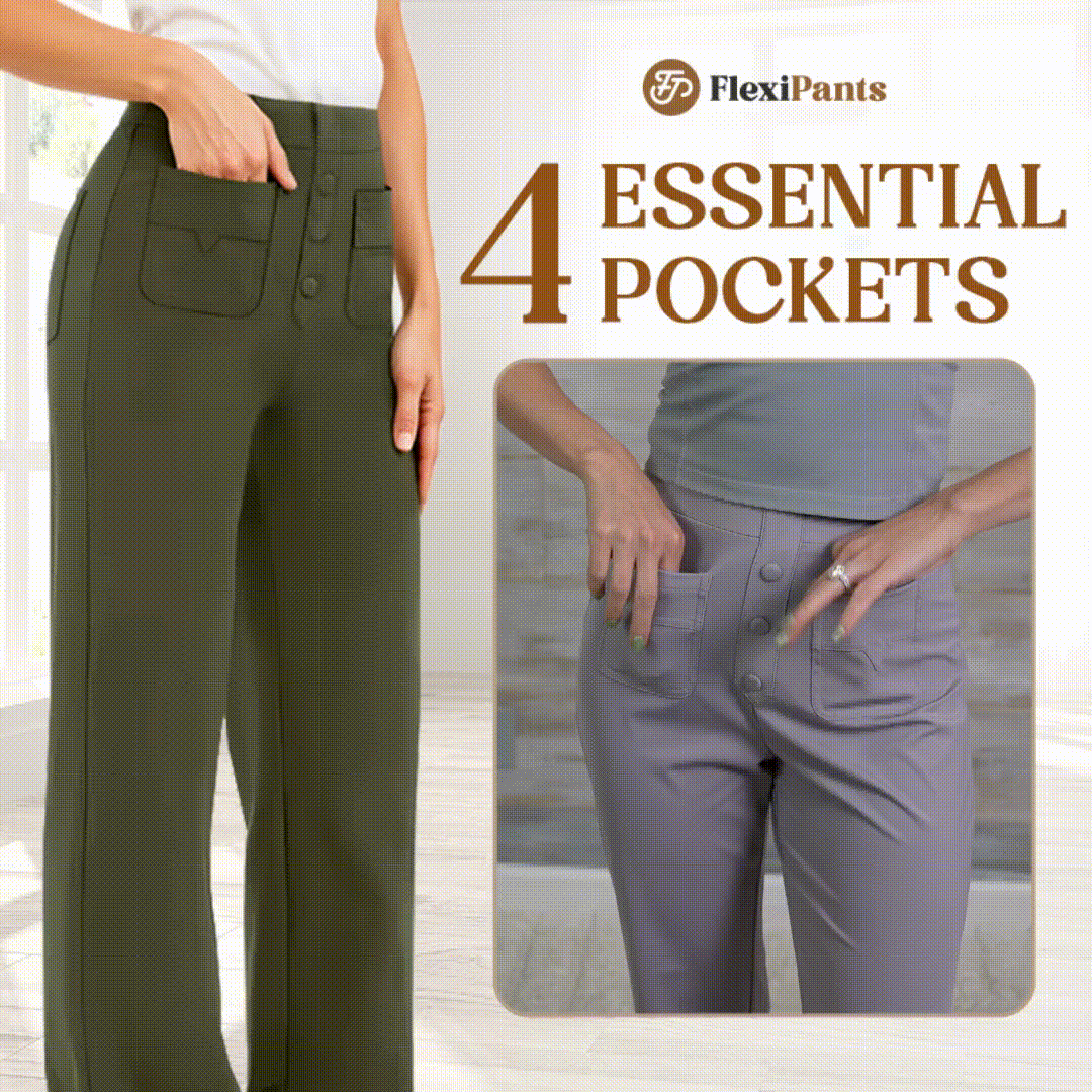 Pantalons elàstics de talp alta per a dona